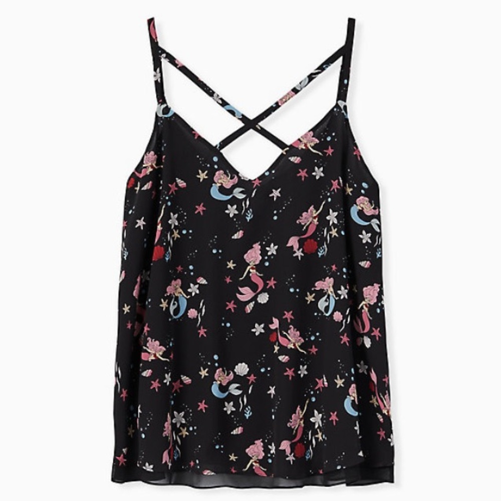 Torrid Disney Princess Collection Ariel Cami